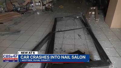 Nail salon owner speaks out after car crashes into building