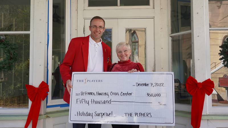THE PLAYERS surprises St. Francis House with $50K donation