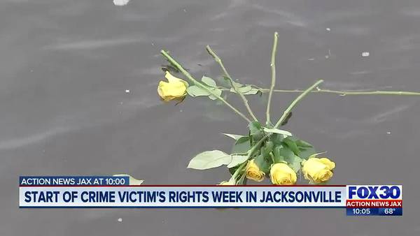 Jacksonville community gathers to honor the lives lost to violent crime with ‘Tossing of the Roses’