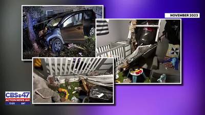 ‘We don’t want to be here anymore:’ Local family asks city for help after cars repeatedly crash into their home