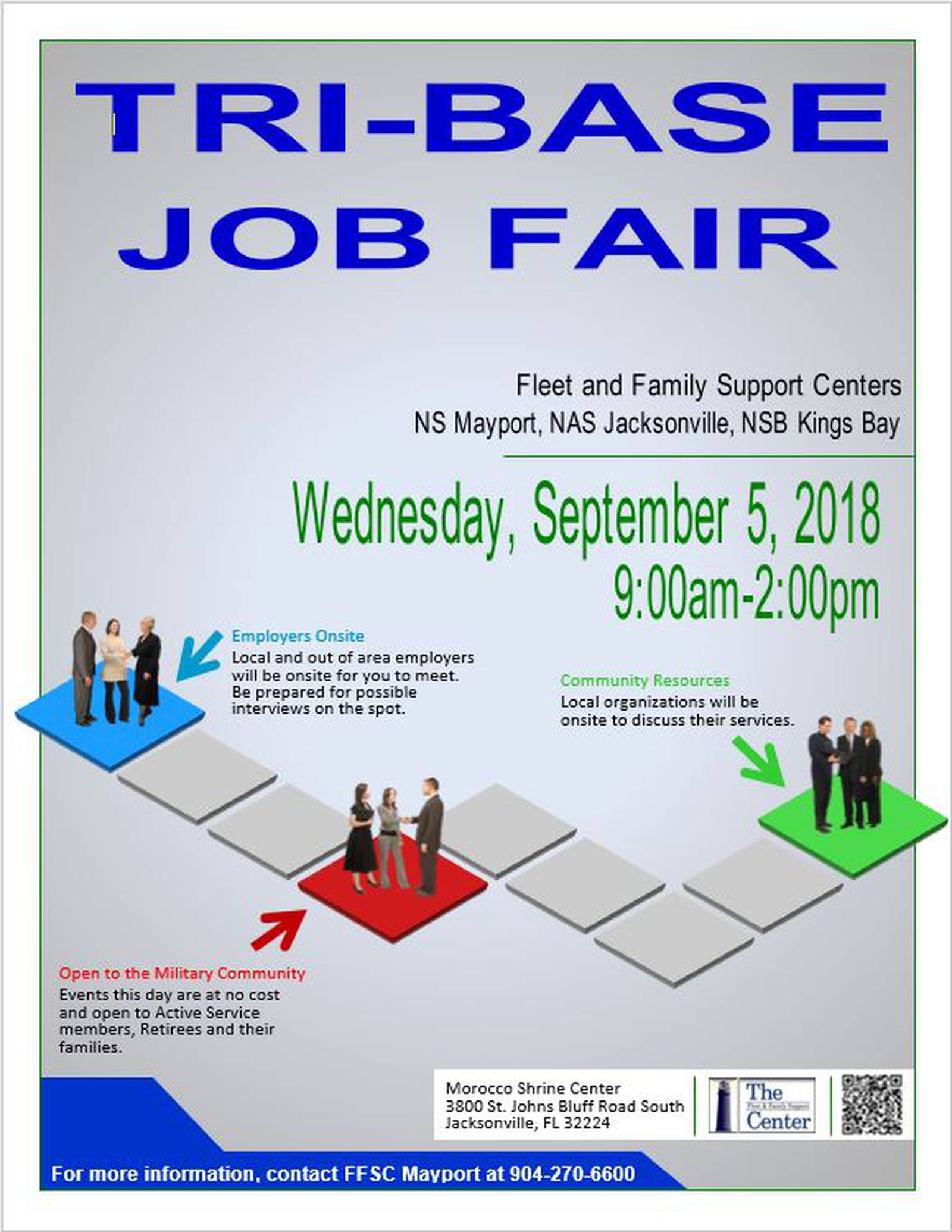 TriBase Job Fair open to all active duty, retired and DoD cardholders