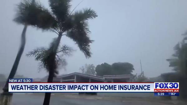 Weather disaster impact on home insurance