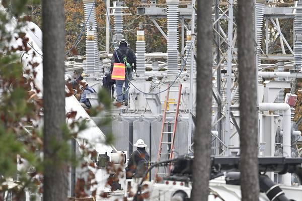 Power restored in North Carolina county after substations fixed