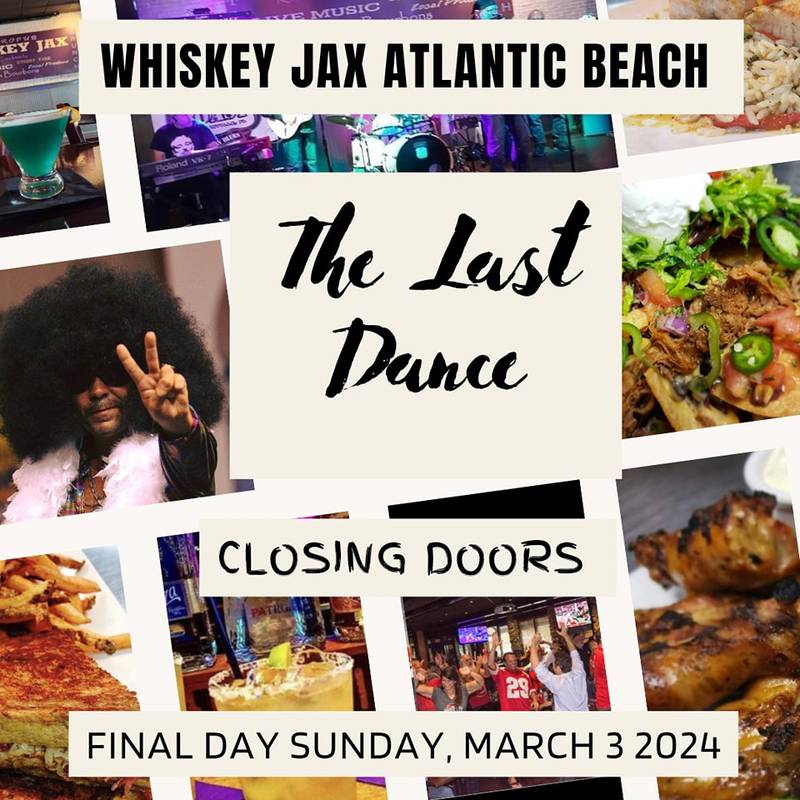 After 2 years in business Whiskey Jax Atlantic Beach is closing its doors.