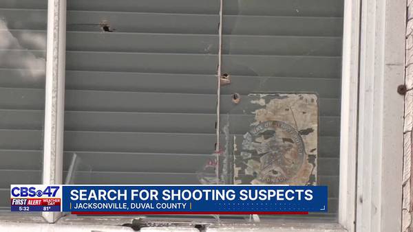 Jacksonville police still looking for suspects responsible for shooting into a home