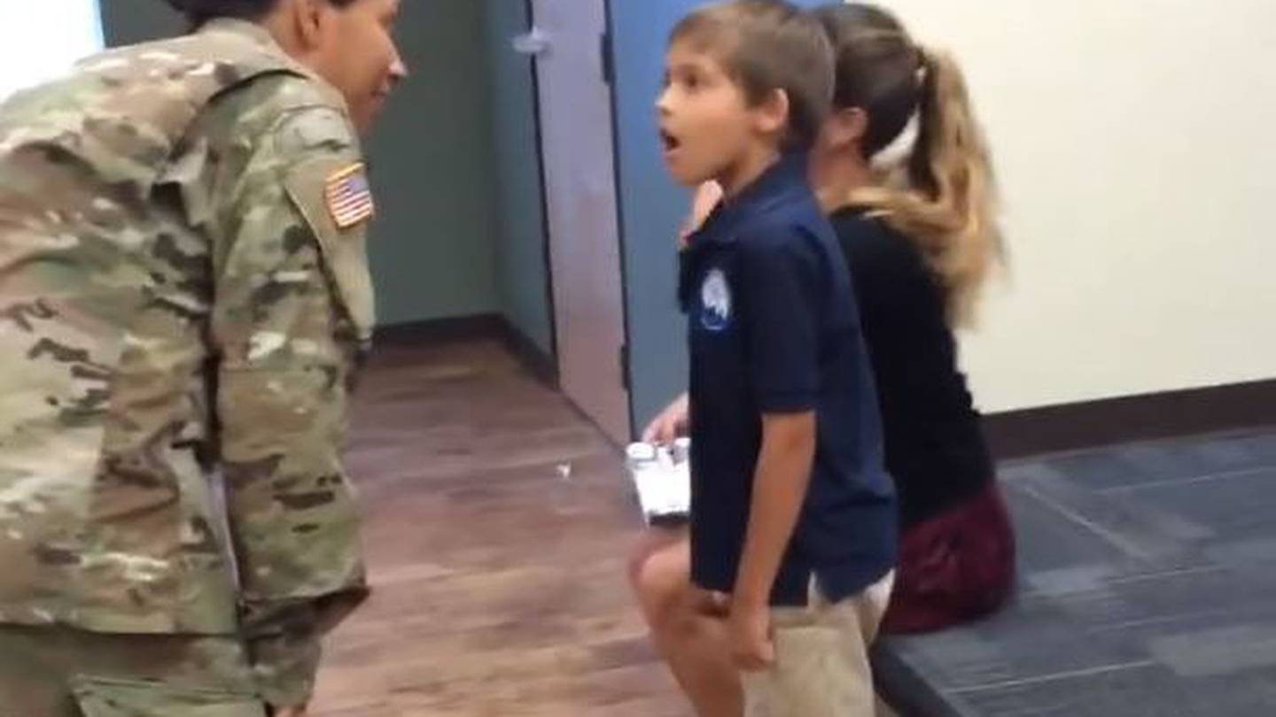 Military Mom Surprises Son At River City Science Academy Action News Jax 3766