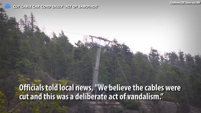 Your Daily Pitch News Minute: Cut cable car likely 'act of sabotage'