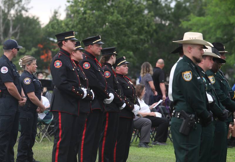 Putnam County Sheriff's Office thanked the Ten-24 Foundation, agency partners and the community for honoring those that past while in the line of duty.