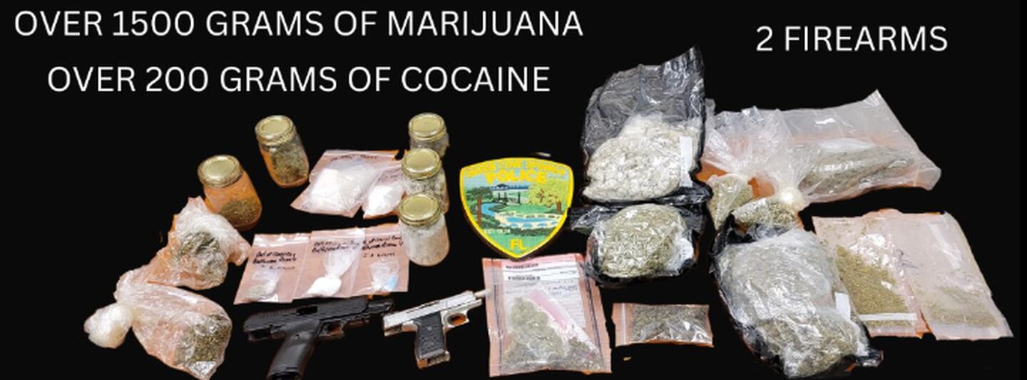 Green Cove Springs Police and DEA agents arrested Robert Vashon Johnson Jr. for trafficking in cocaine and possession of marijuana with intent to distribute.