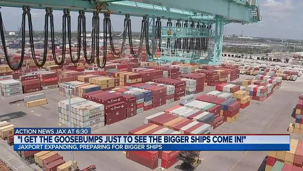 JAXPORT’s biggest growth initiative set to be complete next month. Here’s what that means