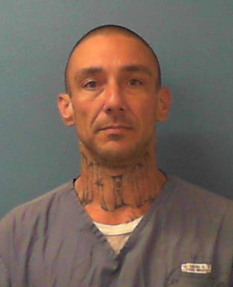 Geoffrey Carter was sentenced to 15 years in federal prison for methamphetamine and firearms charges.