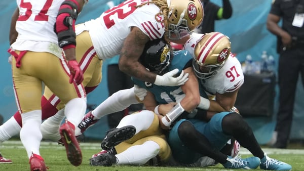Jaguars embarrassed and humbled in a 34-3 loss to 49ers that ended a 5-game winning streak