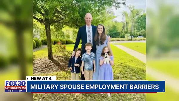 Military spouse employment barriers