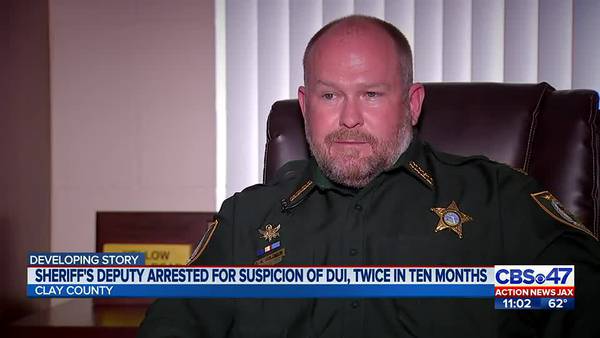 Clay County deputy arrested on suspicion of DUI for second time in 10 months