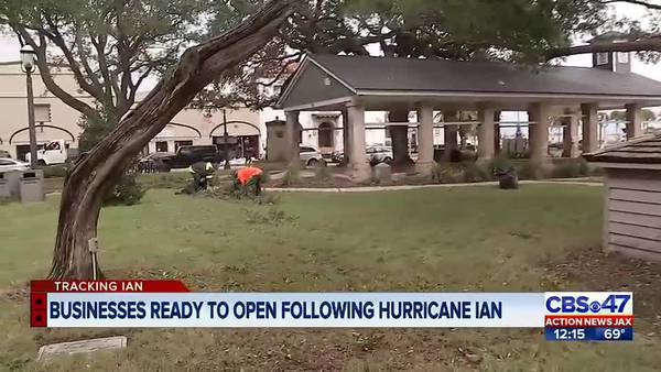Businesses ready to open following Hurricane Ian