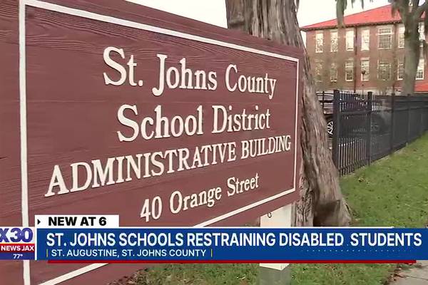 St. Johns schools restraining disabled students