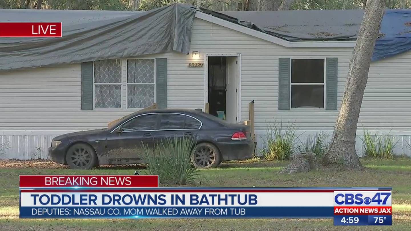 Baby drowns in bathtub in Nassau County Action News Jax