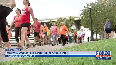 Moms Demand Action hold Unity Rally and Walk in Jacksonville to end gun violence