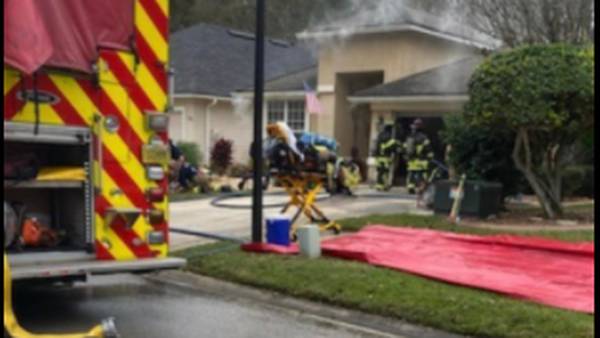 Man loses rescue dog and home to fire in Fleming Island