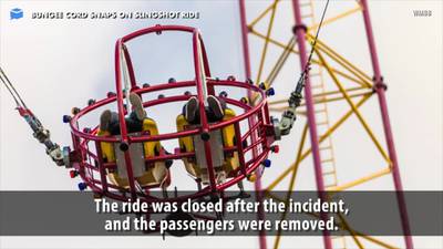 Your Daily Pitch News Minute: Bungee cord snaps on slingshot ride in Florida