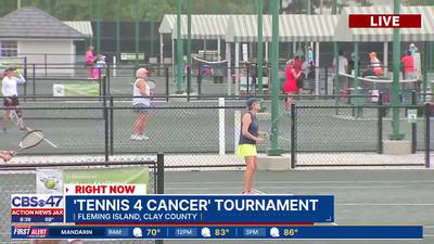 ‘It stopped our world:’ Annual Tennis4Cancer tournament raises funds in support of cancer patients
