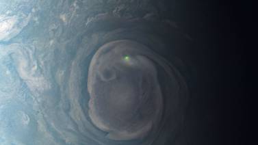 Not an alien? NASA spacecraft captures green light from Jupiter