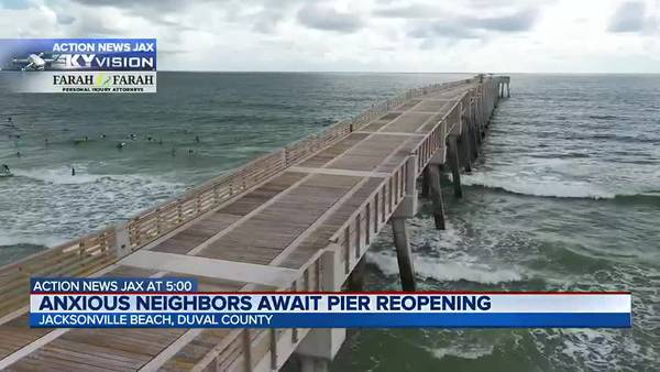 Jacksonville Beach pier won’t be open for Fourth of July