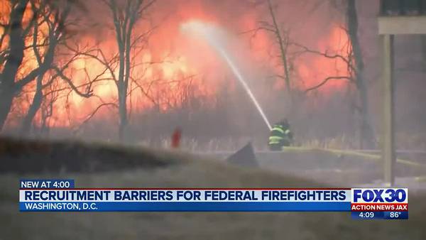 Report highlights recruitment barriers for federal firefighters