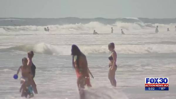‘More dangerous than usual:’ Jacksonville Ocean Rescue warning of strong rip currents for Labor Day