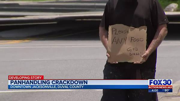 Jacksonville city leaders optimistic anti-panhandling ordinance will soon make an impact