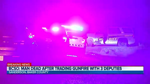BCSO: Man dead after trading gunfire with 3 deputies