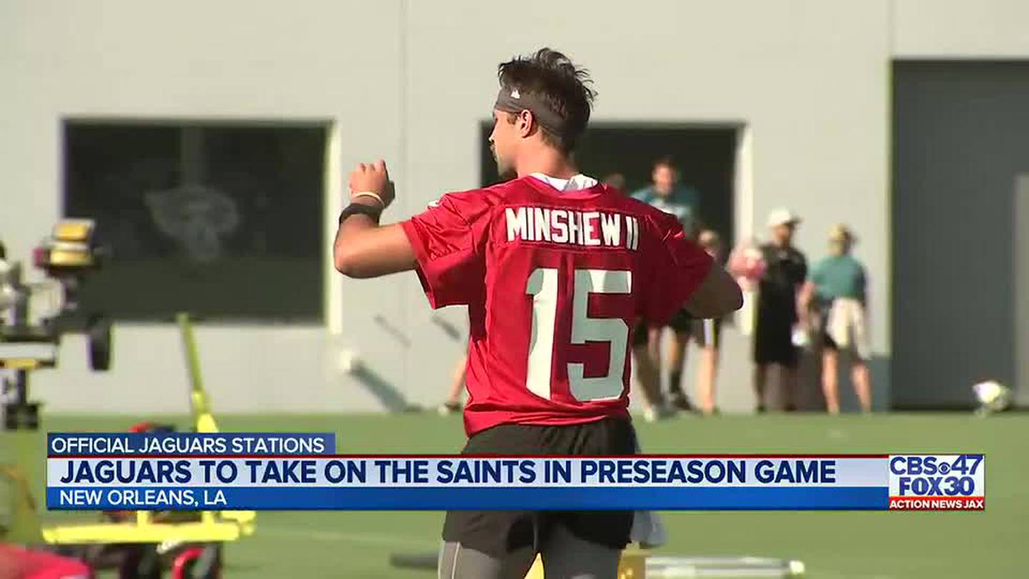 Jaguars preseason game vs. Saints to air on WJXT