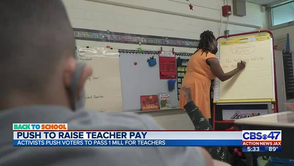 Teachers are pushing for voters to pass the one mill tax