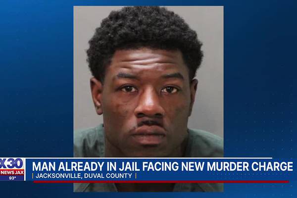 Jacksonville man already in jail facing new murder charge