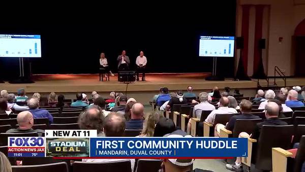 Dozens of people attend first community huddle for ‘Stadium of the Future’ to share thoughts