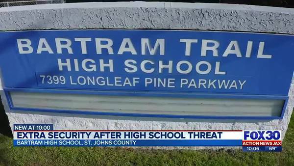 Thousands of absences at Bartram Trail High School due to school threat