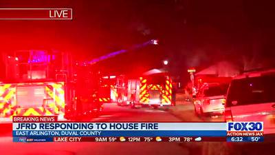 JFRD Responding to house fire