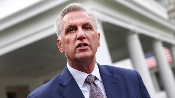 McCarthy criticizes Trump's dinner with white nationalist