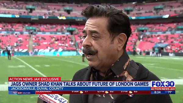 Jags owner Shad Khan about future of London games