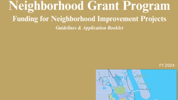 Application submissions for St. Augustine Neighborhood Grant Program to end July 15