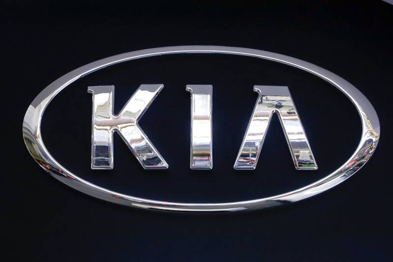 FILE PHOTO:  Kia is telling owners of nearly 380,000 vehicles in the U.S. to park them outdoors due to the risk of an engine compartment fire.