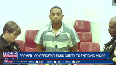 Former JSO detective pleads guilty to enticing teen girl for sex