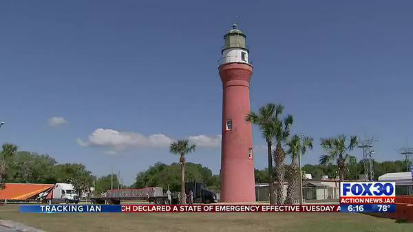 Protecting the Mayport lighthouse from storms