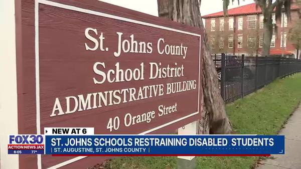 Federal investigation reveals St. Johns County schools restrained students with disabilities