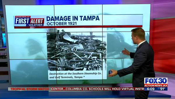 The Tampa Bay Hurricane of 1921