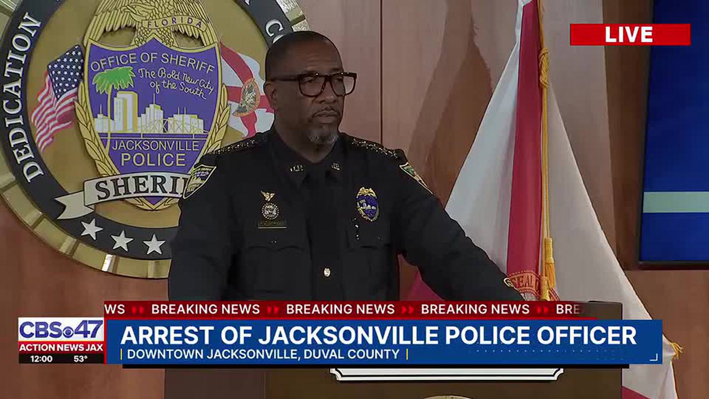 Jacksonville Sheriff Announces Arrest Of Police Officer Action News Jax 7129