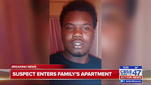 Family that lives in home that domestic violence suspect broke into speaks 