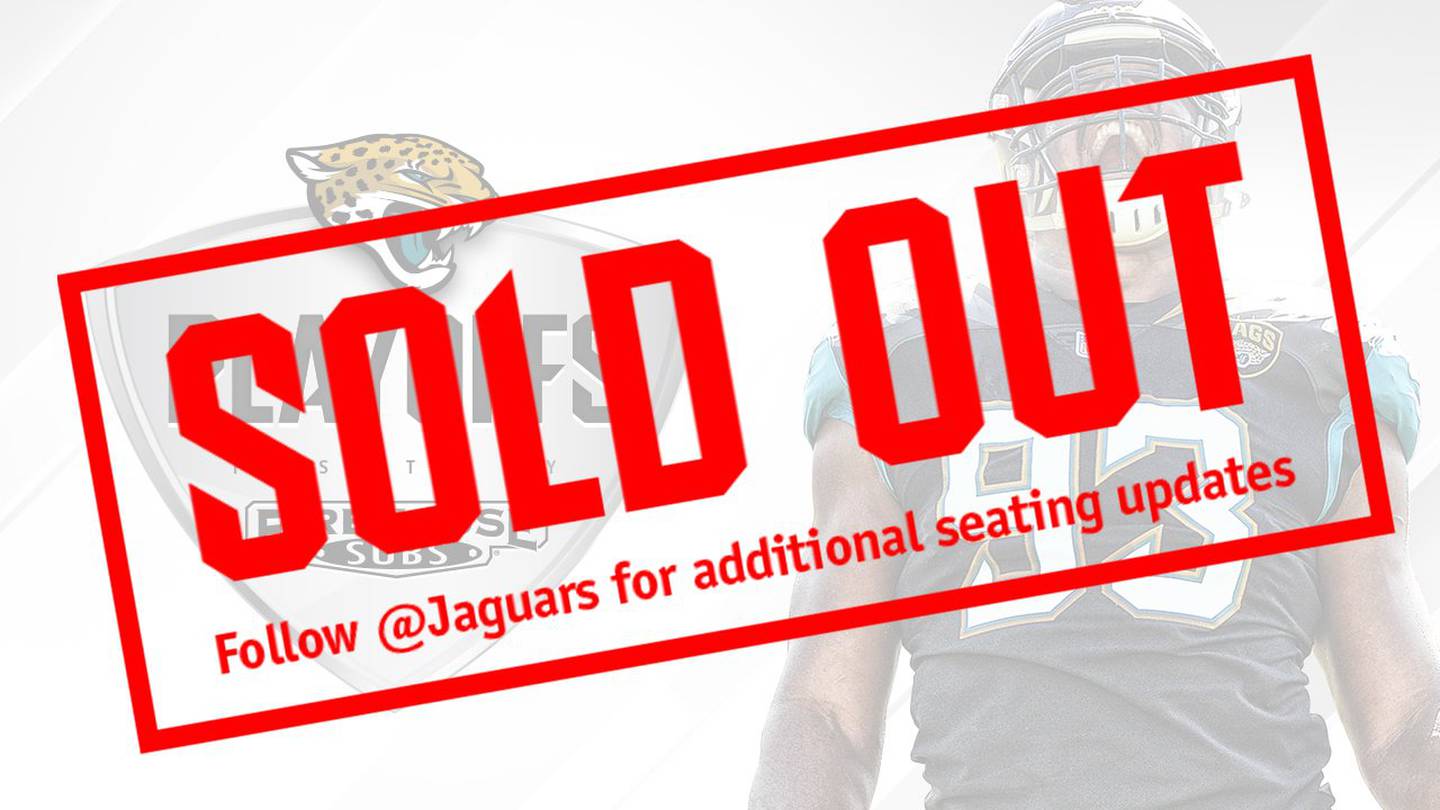 Jaguars sell 3,501 new seats for home playoff game in just six minutes