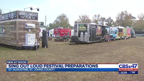The Sing Out Loud Music Festival kicks off in Downtown St. Augustine