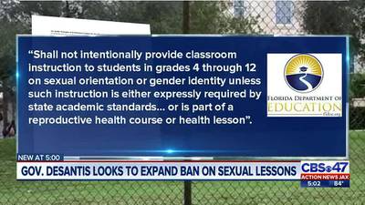 Florida lawmakers and DOE pushing alternate expansions of LGBTQ curriculum ban